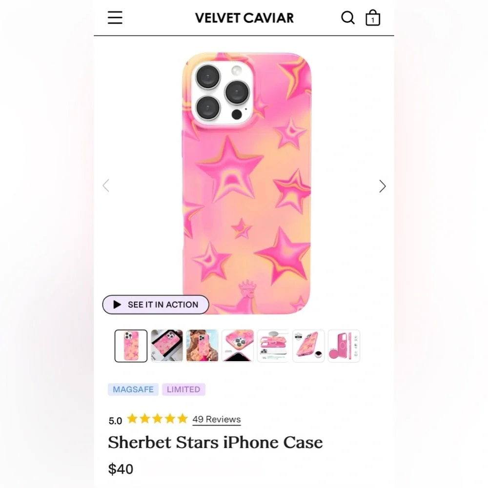 VELVET CAVIAR iPhone 15 Pro Max Phone Case & MagSafe Phone Grip
